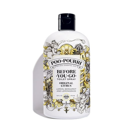 Poo~Pourri Before-You-Go Toilet Spray, Original Citrus Scent,