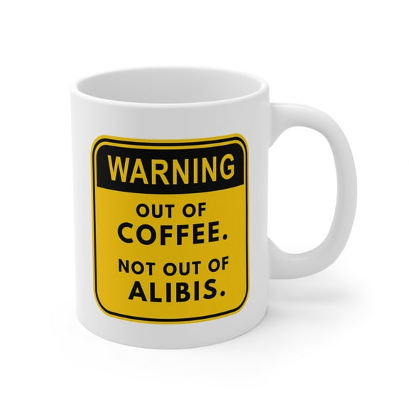 Funny Morning Warning 11oz Ceramic Coffee Mug