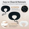 thumbnail image 4 of BBL Pillow After Surgery for Sleeping and Sitting, Hip Support Cushion for Brazilian Butt Lift Recovery, Black, 4 of 6