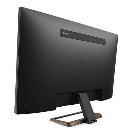 BenQ - EW3280U 32" 4K Monitor | IPS | Multi Media with HDMI HDR Eye-Care Integrated Speakers and Custom Audio Modes - Black/Metallic Brown