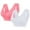 White, variant on Cavosen Comfortable Bra Lace Wireless Bras Push Up Solid Stretch Bralettes Wide Straps Breathable Tshirt Casual Underwear