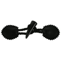 Raindrops 4 Pairs Push Button Cardigan Fastener Horn Coat Buttons for Sweaters Jackets and Outerwear