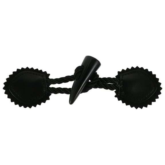 Raindrops 4 Pairs Push Button Cardigan Fastener Horn Coat Buttons for Sweaters Jackets and Outerwear