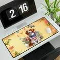 thumbnail image 3 of Brittany Spaniel Celebrates Spring and Enjoys a Happy Easter Desk Mat Full Keyboard Mouse Pad Brittany Dog Lover Gifts Idea Large Mousepad - 02001, 3 of 5