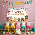 thumbnail image 2 of Decorative Design Happy Halloween Polyester Material Halloween Party Banner for Festival Indoor Decoration Party Celebration, 2 of 5