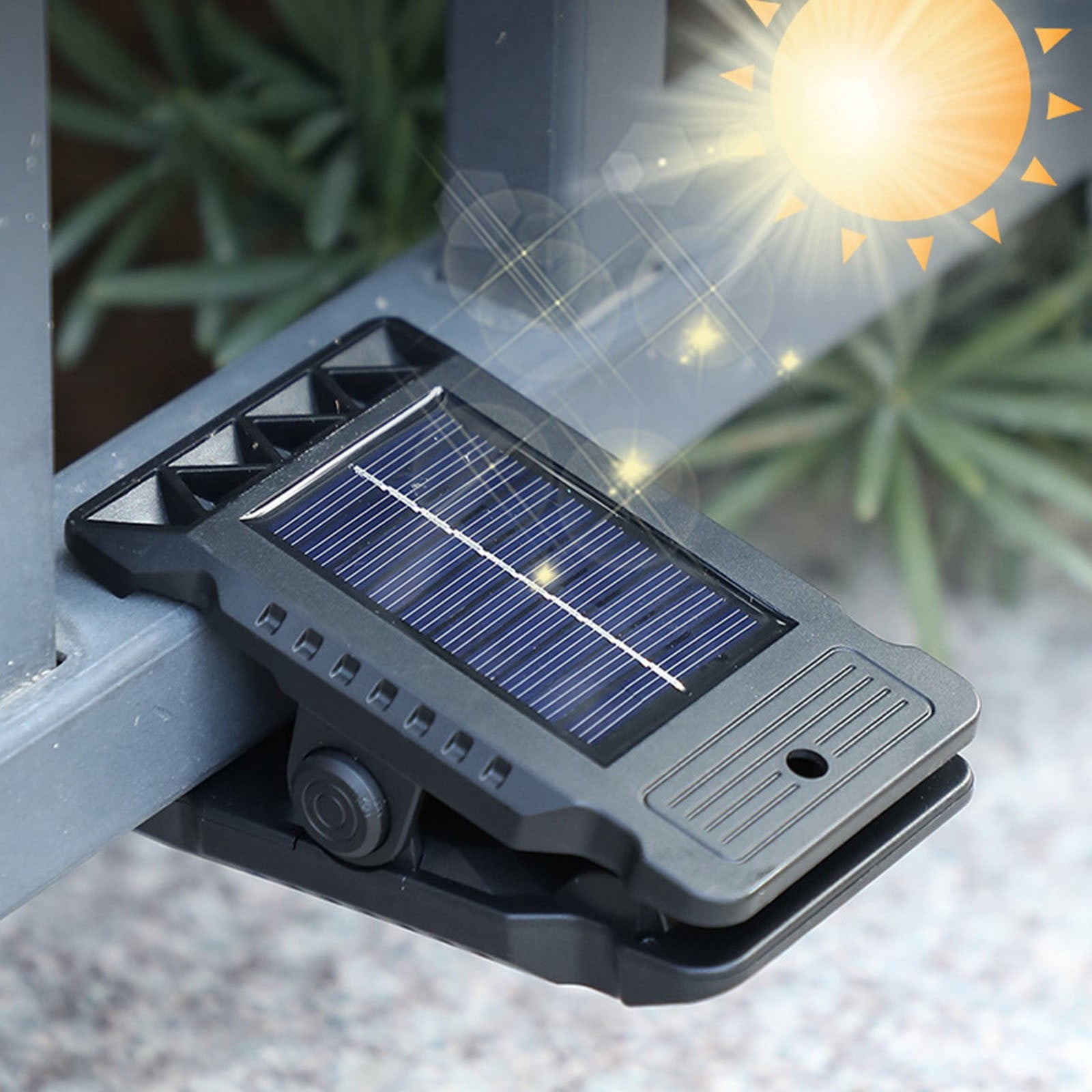 Solar Flood Lights Outdoor Clip On Solar Lights Motion Sensor Security Lights Waterproof Solar Outdoor Lights for Patio, Yard, House, Garage 4PC White