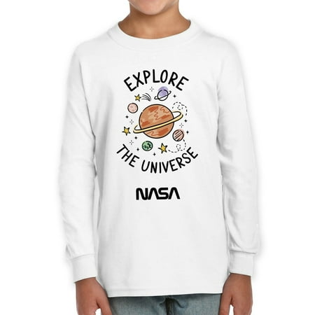

NASA Explore The Universe Long Sleeve Toddler -NASA Designs 4 Toddler