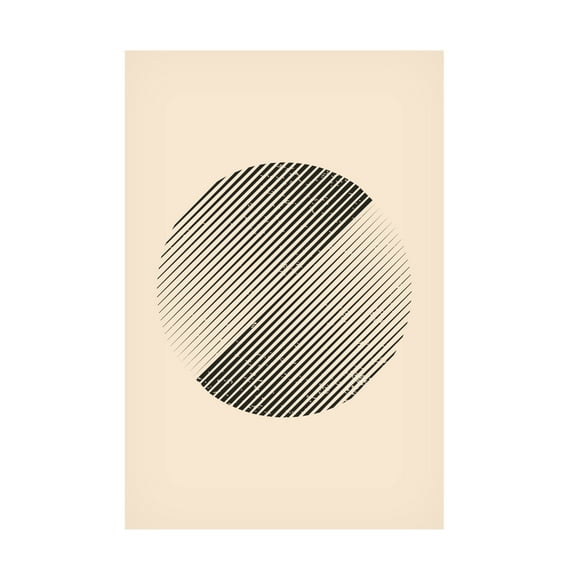 Trademark Fine Art jay stanley Boho Minimal Shapes 3 Canvas Wall Art