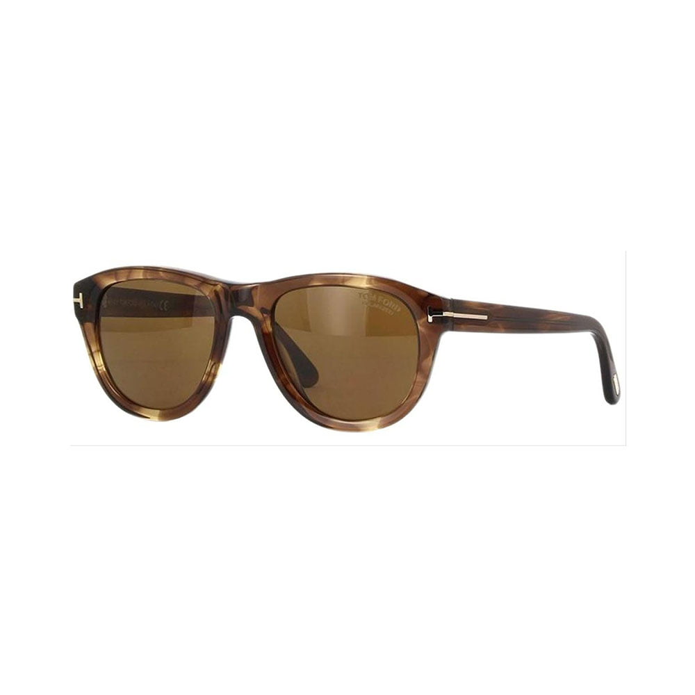Brown Polarized Sunglasses NEW Tom Ford FT0520-50H Dark Brown NO CASE 