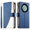 thumbnail image 3 of Funda cartera GANGXUN para Honor Magic 5 Lite , cuero PU con tarjetero, cremallera, correa de mano, soporte y protección 1414°, 3 of 6