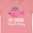 thumbnail image 4 of Inktastic My Daddy Takes Me Fishing Girls Girls Baby T-Shirt, 4 of 5