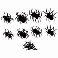 thumbnail image 4 of Pegatinas de pared 3D de Halloween, calcomanías portátiles de terror, divertido, decoración de pared, iluminadas para fiesta, interior, oficina, 18 piezas, 4 of 8