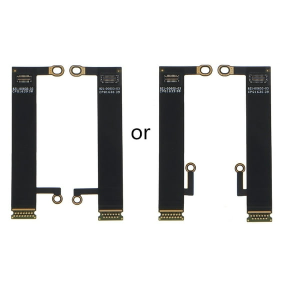 ZUARFY 2Pcs Backlight Flex Cable Connector Replacement LED Flex Cable for MacBook Pro 13in 15in A1989 A1990 A1706 A1707 A1708