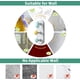thumbnail image 4 of Ganchos adhesivos de pared, ganchos adhesivos para colgar ganchos de pared, ganchos adhesivos impermeables, para baño, ducha, puerta, cocina, exteriores, mejoras para el hogar, gancho adhesivo (verde), 4 of 5