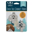 thumbnail image 7 of (2 pack) Camco Life is Better at the Campsite Over-the-Cabinet Hooks - Silver, 2-Pack (53382), 7 of 7
