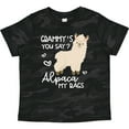 thumbnail image 3 of Inktastic Grammy's You Say Alpaca My Bags Boys or Girls Toddler T-Shirt, 3 of 5