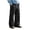 Black, variant on Iyufng Men's Drawstring Elastic Waist Casual Wide Leg Outdoor Cargo Pants with Button Flap Pocket