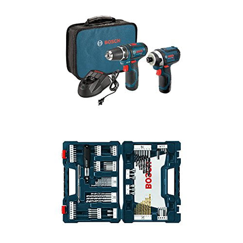 Bosch CLPK22-120 12-Volt Lithium-Ion 2-Tool Combo Kit Drill/Driver and Impac... 