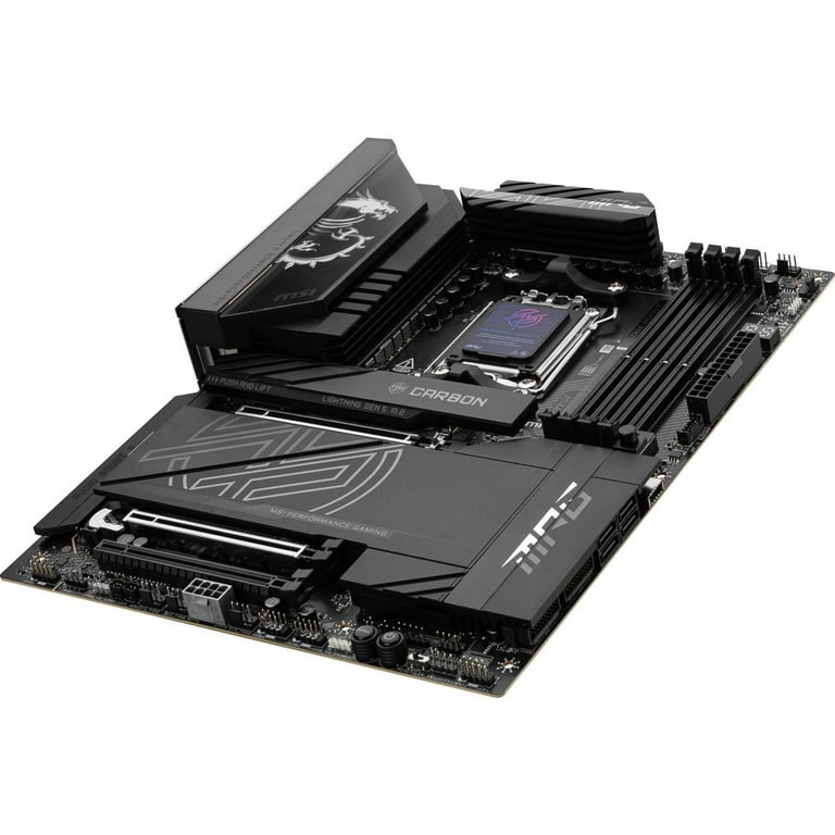 MSI MPG X870E CARBON WIFI X870E Chipset ATX Motherboard