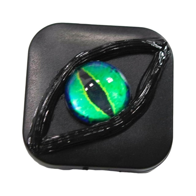 Estuche para lentes de contacto Caja para lentes de contacto Contenedor para lentes de contacto para viajes Hogar Verde
