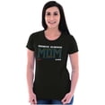 thumbnail image 3 of Highest Scoring Mom Ever Gamer Pun Womens Slim Fit Graphic Tee Brisco Brands S, 3 of 5