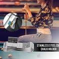 thumbnail image 4 of Pince à Craie pour Queue de Billard en Acier Inoxydable, Support Magnétique pour Queue de Billard, 4 of 7