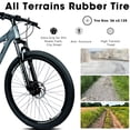 thumbnail image 6 of 26 Inch All-Terrain Mountain Bike with Disc Brakes, 21-Speed Drivetrain, Steel Frame Front Suspension MTB for Men & Women, Trail Riding & Outdoor Cycling, 6 of 10