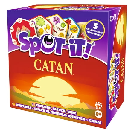 Spot It: Catan Family Card Game for Ages 8 , from Asmodee