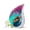 Boat-4, variant on VALERASH Boat Teardrop Urn - Green Cremation Urns for Human Ashes Adult Male & Female 3 Inch Mini Northern Light Funeral Urn for Ashes for Women- 3 Inch