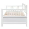 thumbnail image 6 of Modern Solid Wood Daybed, Multifunctional, Twin Size, White, 6 of 9