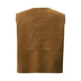 thumbnail image 4 of MSemis Kids Western Cowboy Costume Waistcoat Vest Tops Brown 6, 4 of 5