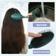 thumbnail image 2 of 1 cepillo para el pelo, cepillo para desenredar para mujeres y hombres, cepillo para el pelo para cabello liso, rizado, largo, corto, grueso, fino, seco, verde oscuro, plástico, 2 of 7