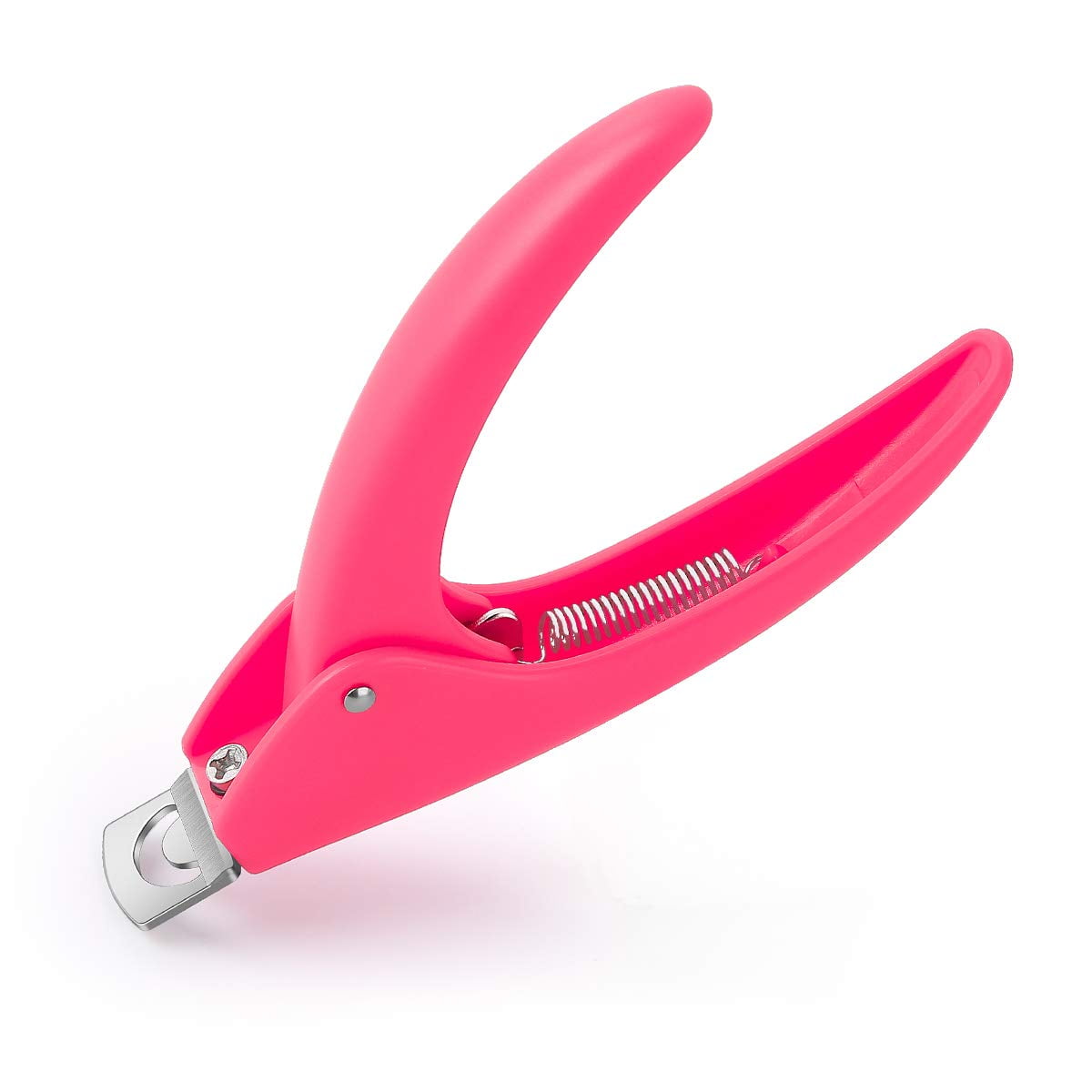 Professional Acrylic Nail Clipper False Nails Cutter Fake Nail Clippers Nail  Tip Trimmer for Artificial Nail Art Manicure Tools Clip Tool(Pink) -  