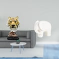 thumbnail image 2 of Escultura de mesa,Escultura de cabeza de tigre Estatua moderna de sobremesa,Figura de cabeza de animal para decoración de escritorio de resina.,Figura de elefante,Estatua de elefante,figura, 2 of 8
