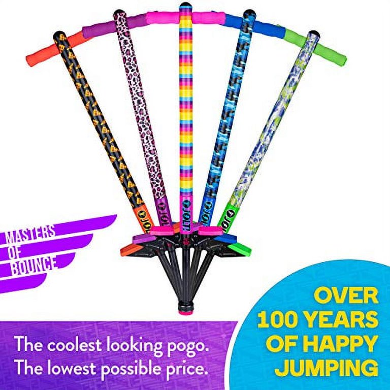 Flybar Foam Jolt Pogo Stick for Kids Age 5 and Up, Between 40 to