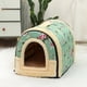 thumbnail image 1 of Hanpanda Four Seasons Portable Cat's House 16 Kinds Printings Semi-enclosed Pet Bed Cat 3d Plush Removable&Washable Villa Tent ShopWise Round, 1 of 22