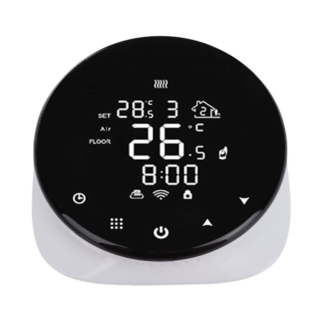Floor Heating Smart Thermostat, Easy To Install Radiant Floor Heating Thermostat Precise Temp Control for Room