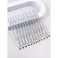 thumbnail image 3 of 12pcs Ultra Fine Eyeliner Brush Set Soft Hair Makeup Brushes Multi Function Portable Eyebrow Brush Cosmetic Tools Eyebrow Brush Eyeshadow Brush Spoolie Spoolie Brush Giveaways, 3 of 4