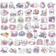 thumbnail image 2 of Mongmong Pegatinas de Conejo Kawaii para álbum de Recortes Paquete de 50 Lindas Pegatinas para computadora portátil Pegatinas de Vinilo Impermeables para Botellas de Agua Calcomanías de Bricolaje, 2 of 5