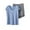 #02 Gray, variant on Busydd Pj Sets for Woman Trendy Solid Color 2 Piece Lounge Sets for Women Casual Comfy Short Sleeve V Neck T-Shirts and Elastic Waist Shorts Women's Pajama Sets