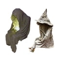 thumbnail image 3 of Toystoory Adorno de bruja, lámpara de energía Solar, estatua artesanal de resina, escultura, luz LED para césped para patio exterior, jardín Artesanía No.02 Toystoory HA007424-02B, 3 of 6