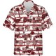 thumbnail image 3 of Camisas hawaianas de verano, camisas divertidas con estampado 3D, camisas casuales de moda para hombres y mujeres, blusa de manga corta con un solo pecho, ropa para hombres, 3 of 5