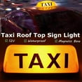 thumbnail image 4 of 12V Waterproof Top Sign Magnetic Meter Cab Lamp Light LED TAXI Signal Lamp - Yellow, 4 of 10