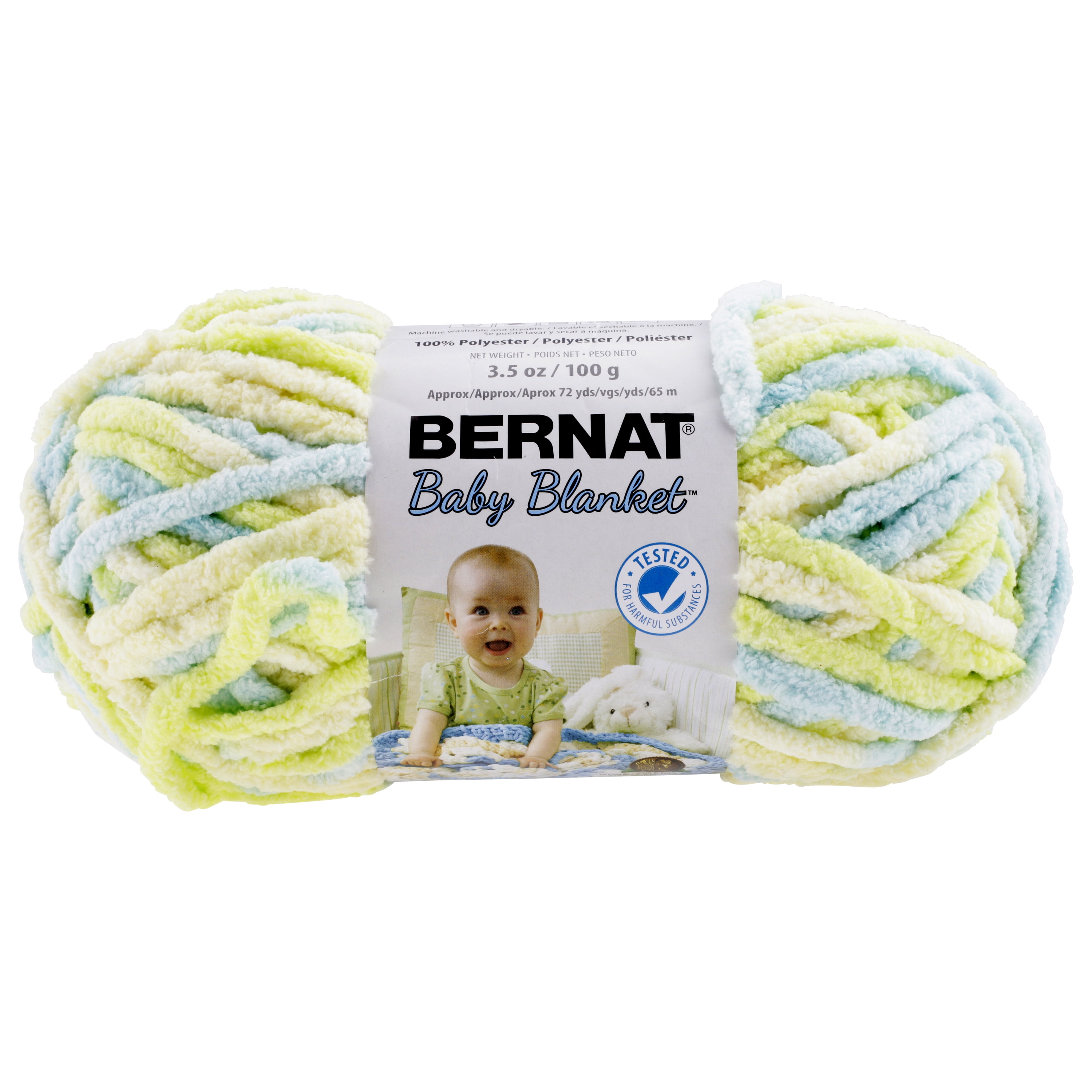 Bernat Polyester Baby Blanket Yarn 100g 35 Oz