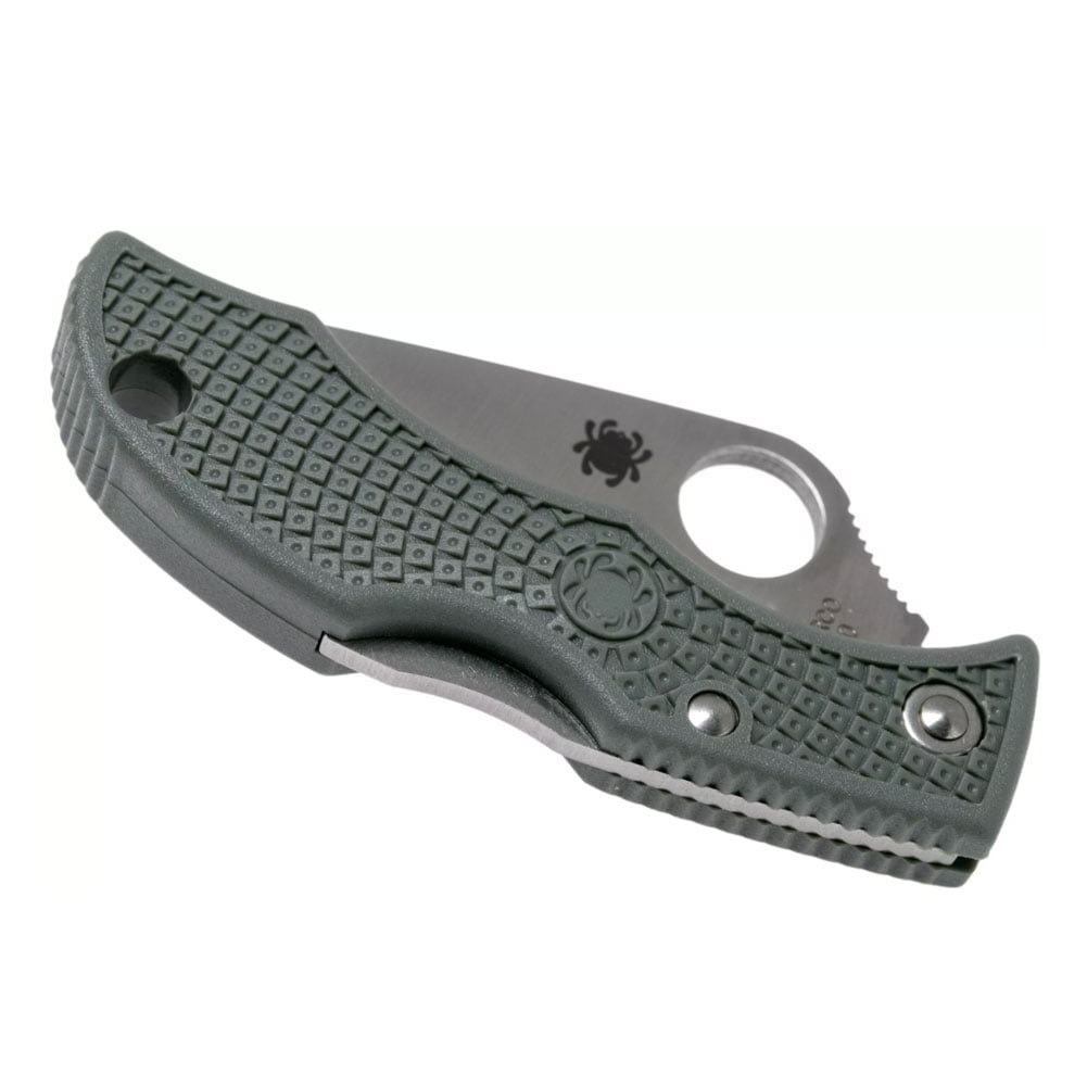 Spyderco Foliage Green FRN Ladybug 3 Lockback VG-10 Stainless Pocket Knife Knives