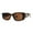 Tortoise Brown, variant on Womens Art Deco Mod Rectangular Sunglasses Tortoise Brown