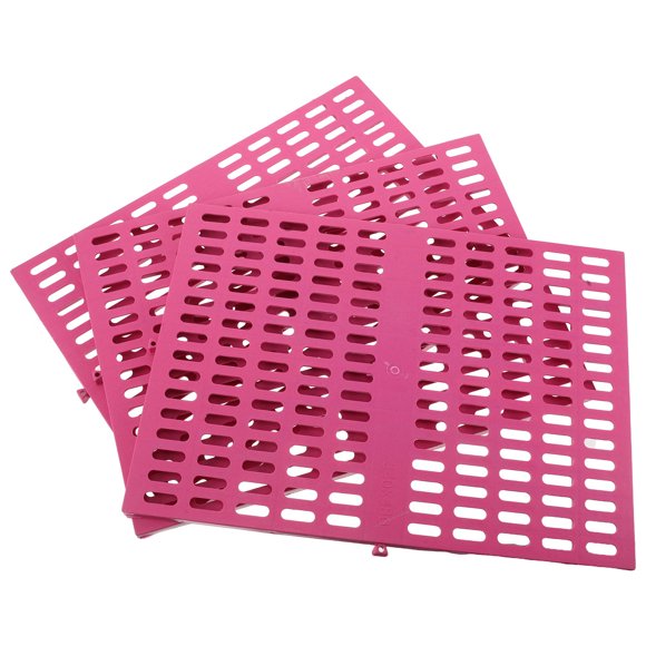 unbranded 3Ud Tapetes Para Jaulas Pequeñas De Rosados Con Ventilación Optimizada Y Mejorada