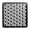 Black, variant on Reusable Metal Cup Mats Double Deck Structure Heavy Type Portables Cup Coasters for Hot Cold Beverages