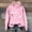 Pink, variant on Womens Football Hooded Sweatshirts Crew Neck Long Sleeve Rugby Graphic Printed Hoodies Comfy 2025 Fall Casual Fashion Pullover Shirt