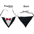 thumbnail image 4 of Pañuelos formales de esmoquin para perro con pajarita, disfraz de mascota, cuello de cola, accesorios ajustables para el cuello, traje de fiesta, boda MFZFUKR CPB-DE-LYY2039-2, 4 of 5